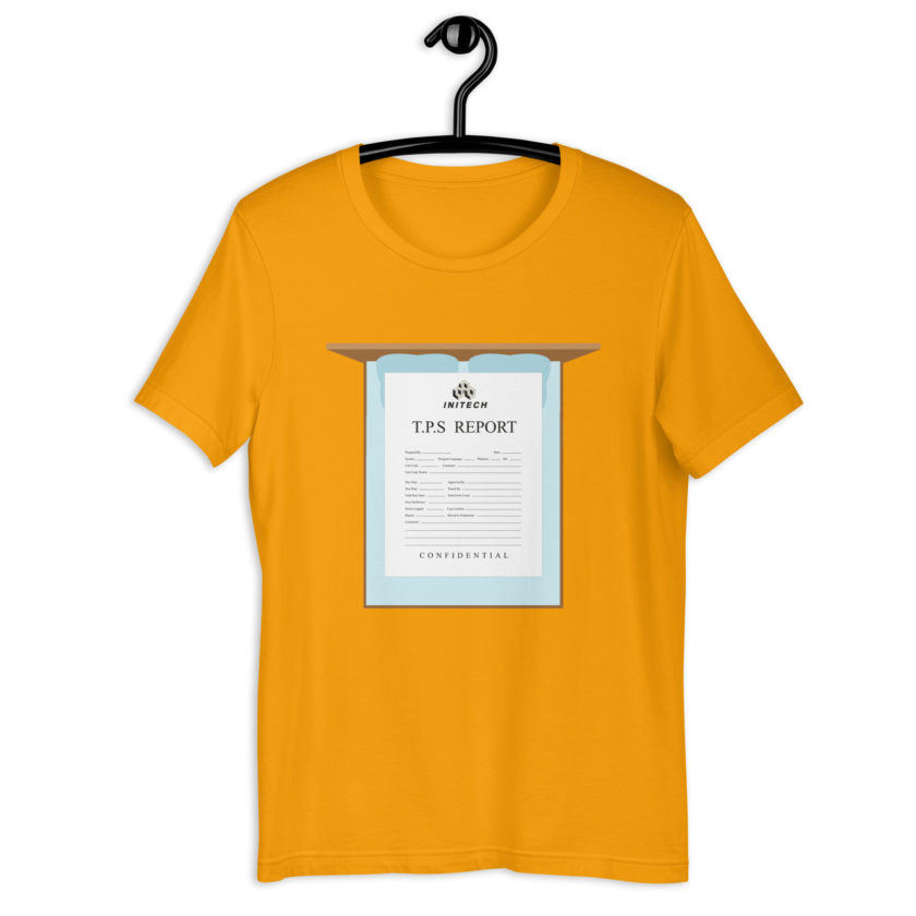 TPS reports with a cover sheet, Office Space Unisex t-shirt - Image 11