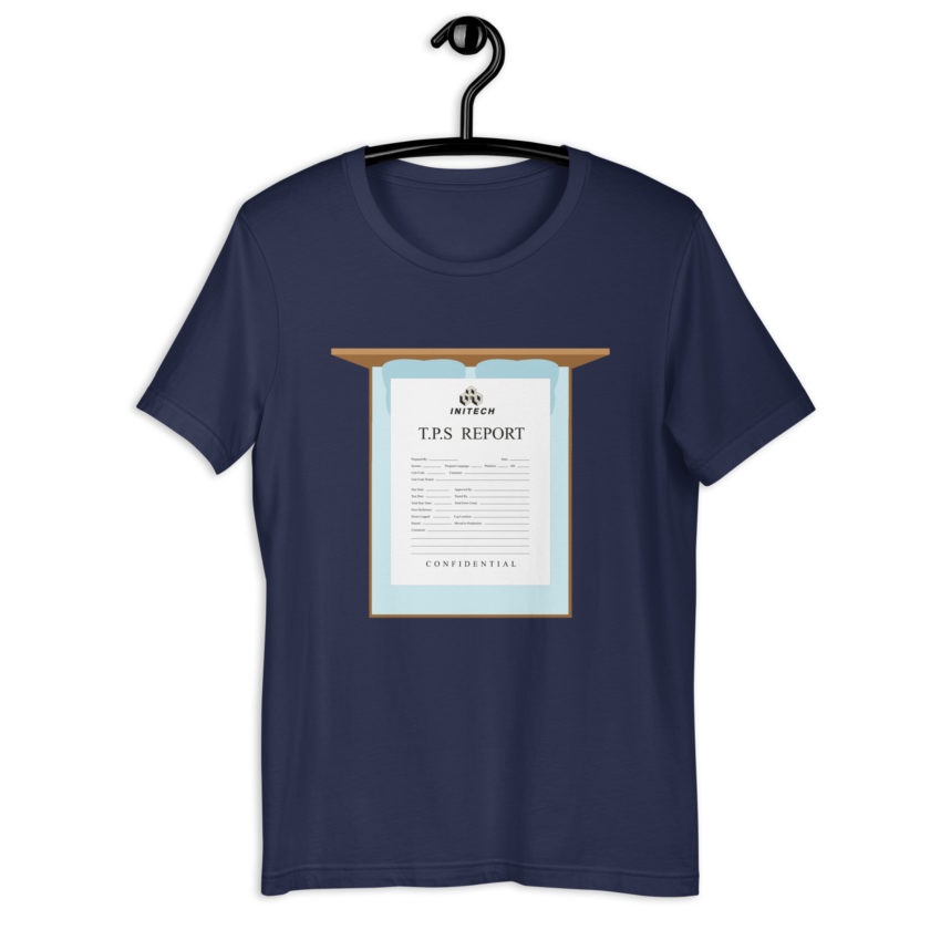 TPS reports with a cover sheet, Office Space Unisex t-shirt - Image 3