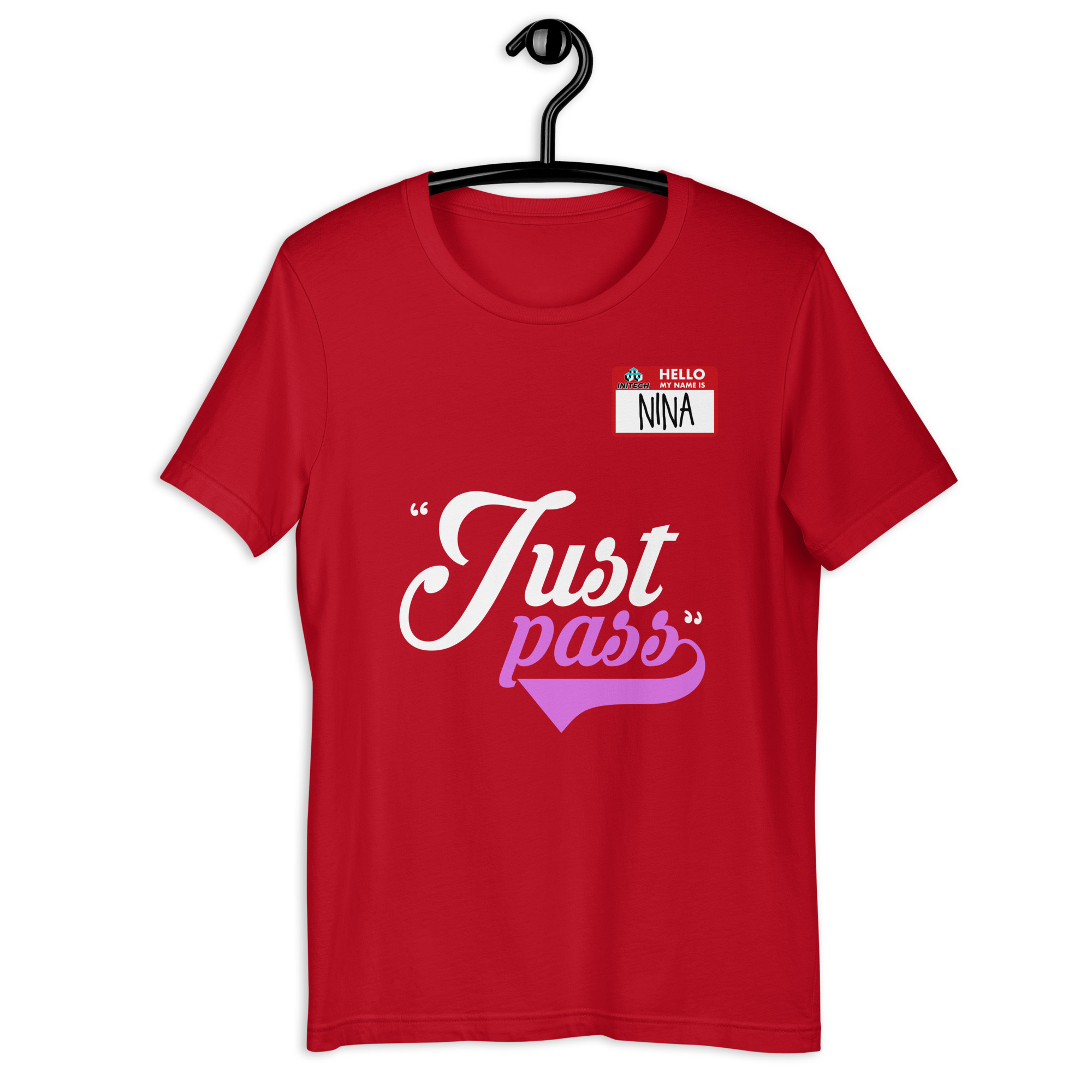 Just pass... - Nina, Office Space Unisex t-shirt - Image 4