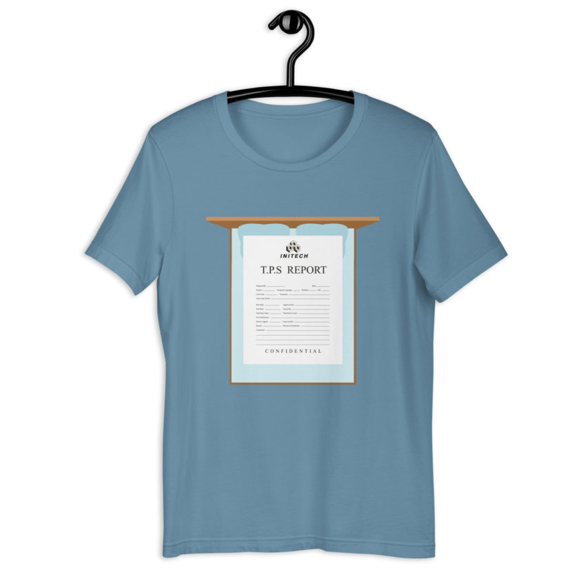 TPS reports with a cover sheet, Office Space Unisex t-shirt - Image 10