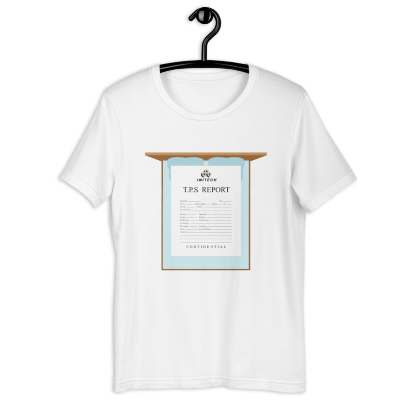 TPS reports with a cover sheet, Office Space Unisex t-shirt - Image 13