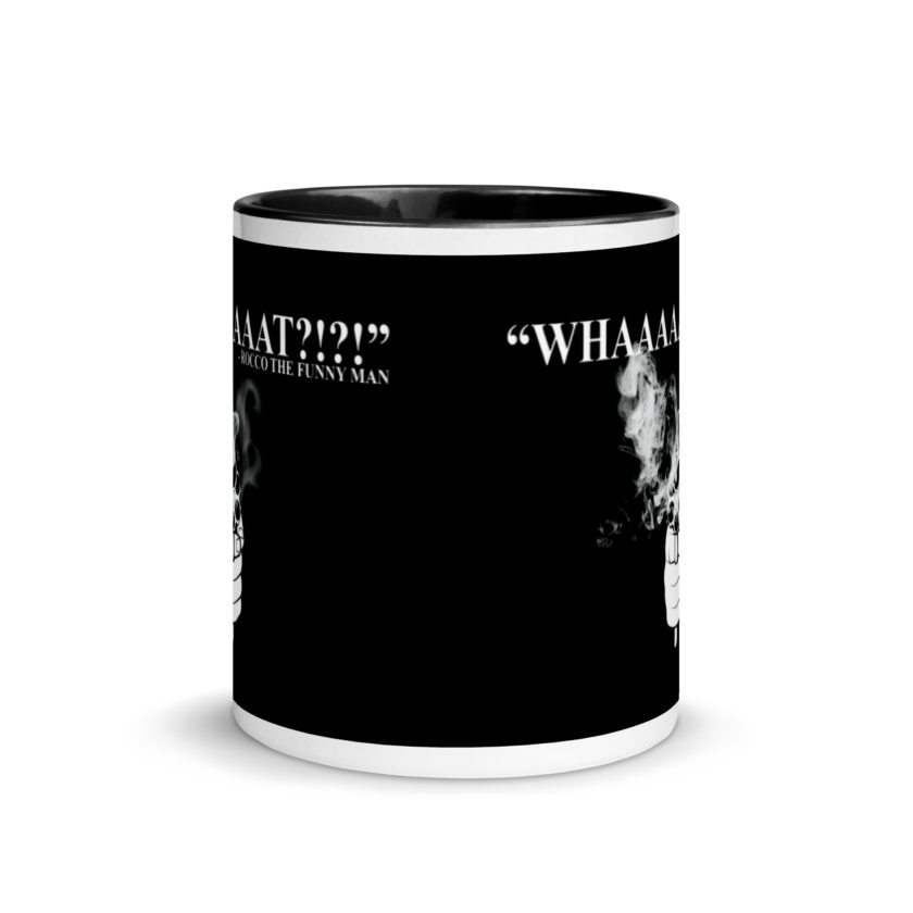 Whaaaaaaat?!?! - Rocco, The Funny Man, The Boondock Saints Mug with Color Inside - Image 3