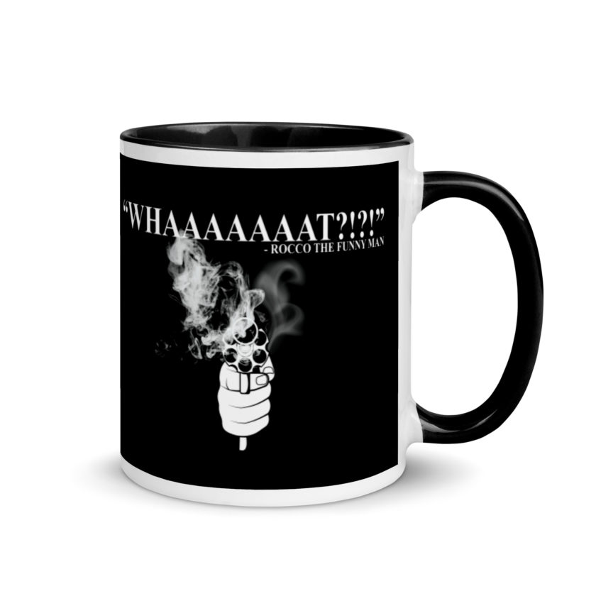 Whaaaaaaat?!?! - Rocco, The Funny Man, The Boondock Saints Mug with Color Inside - Image 2