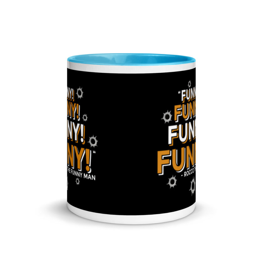 Funny! Funny! Funny! Funny! - Rocco, The Funny Man, The Boondock Saints Mug with Color Inside - Image 11