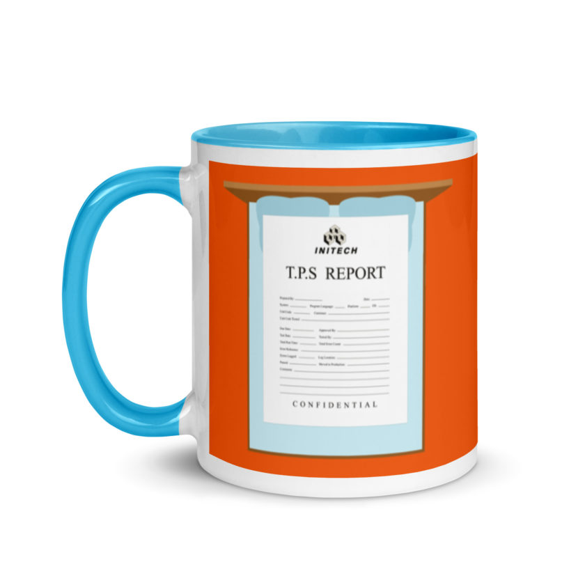 TPS reports with a cover sheet, Office Space Mug with Color Inside - Image 12