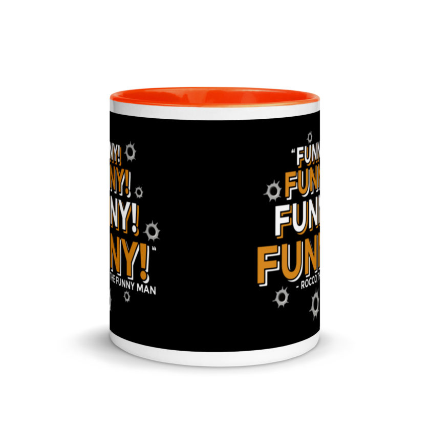 Funny! Funny! Funny! Funny! - Rocco, The Funny Man, The Boondock Saints Mug with Color Inside - Image 8