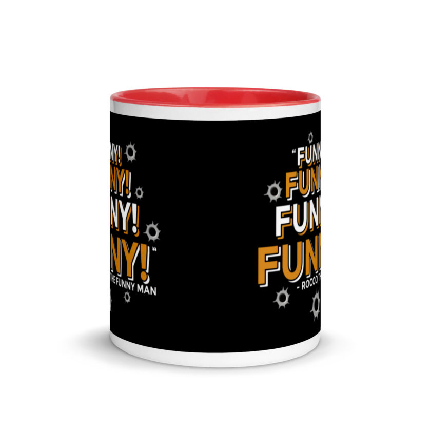 Funny! Funny! Funny! Funny! - Rocco, The Funny Man, The Boondock Saints Mug with Color Inside - Image 5