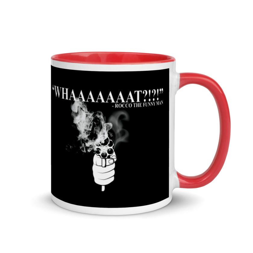 Whaaaaaaat?!?! - Rocco, The Funny Man, The Boondock Saints Mug with Color Inside - Image 4
