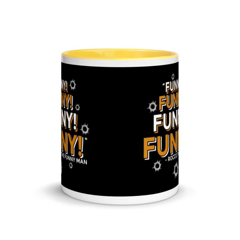 Funny! Funny! Funny! Funny! - Rocco, The Funny Man, The Boondock Saints Mug with Color Inside - Image 17