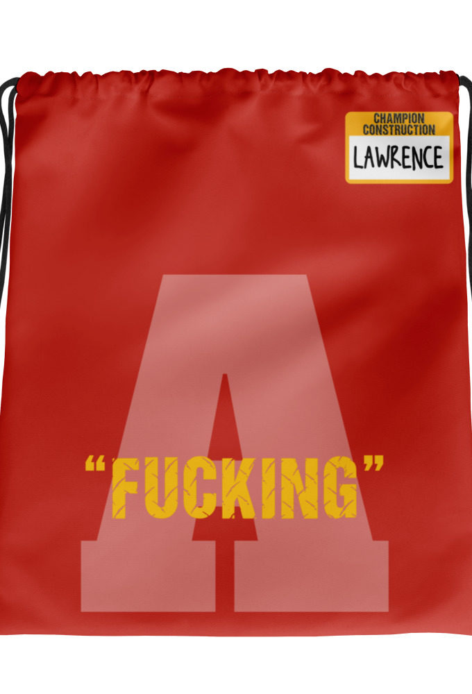 Fucking A -Lawrence, Office Space Drawstring bag