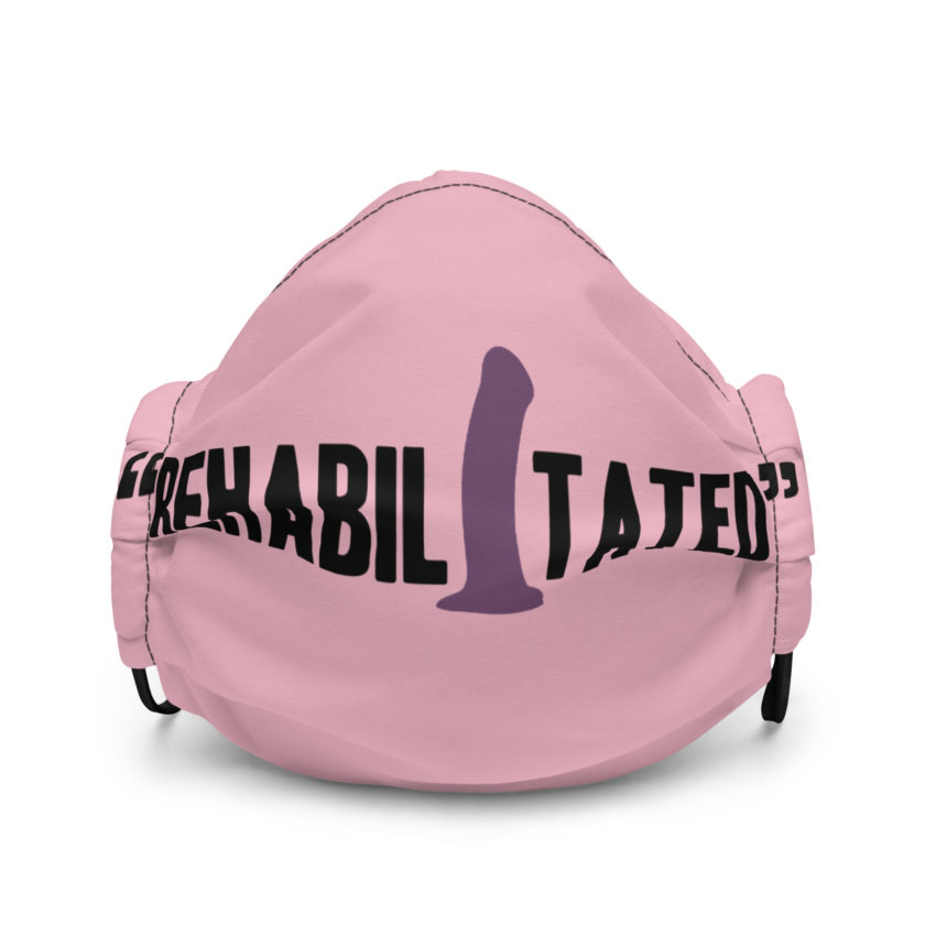 Rehabilitated -Idiocracy Premium face mask