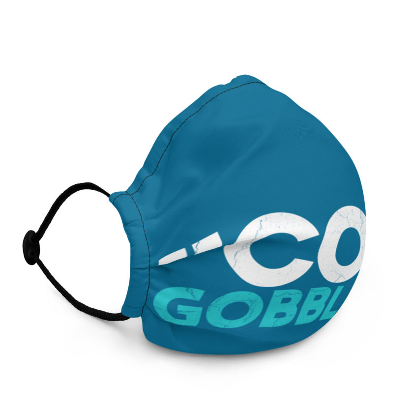 Cock Gobblers! -Michael Bolton, Office Space Premium face mask - Image 2
