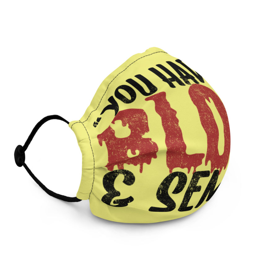 You had me at blood and semen - Peter LaFleur, Dodgeball Premium face mask - Image 2