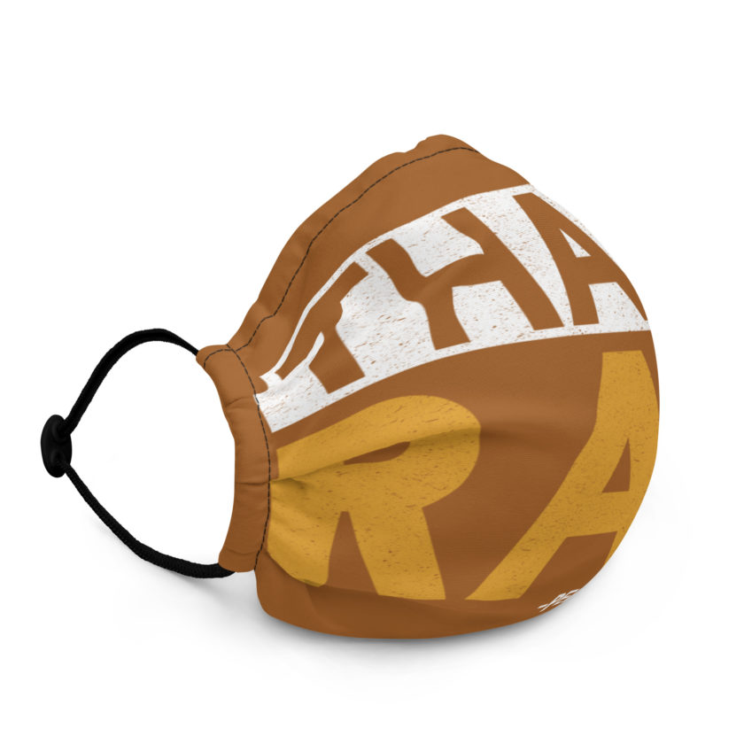 That's Rad -Pepper Brooks, Dodgeball Premium face mask - Image 2