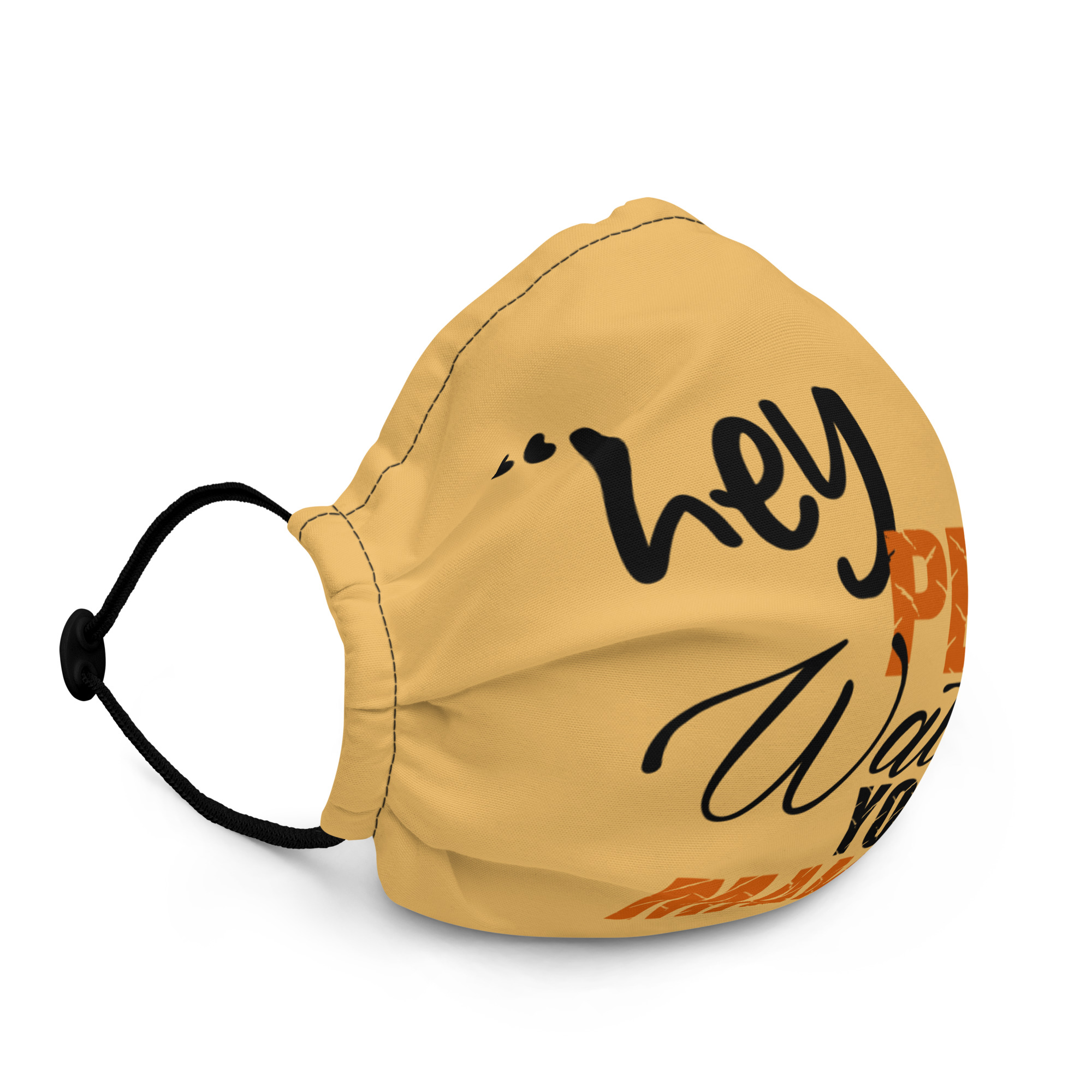 Hey Peter, watch your cornhole man. -Lawrence, Office Space Premium face mask - Image 2