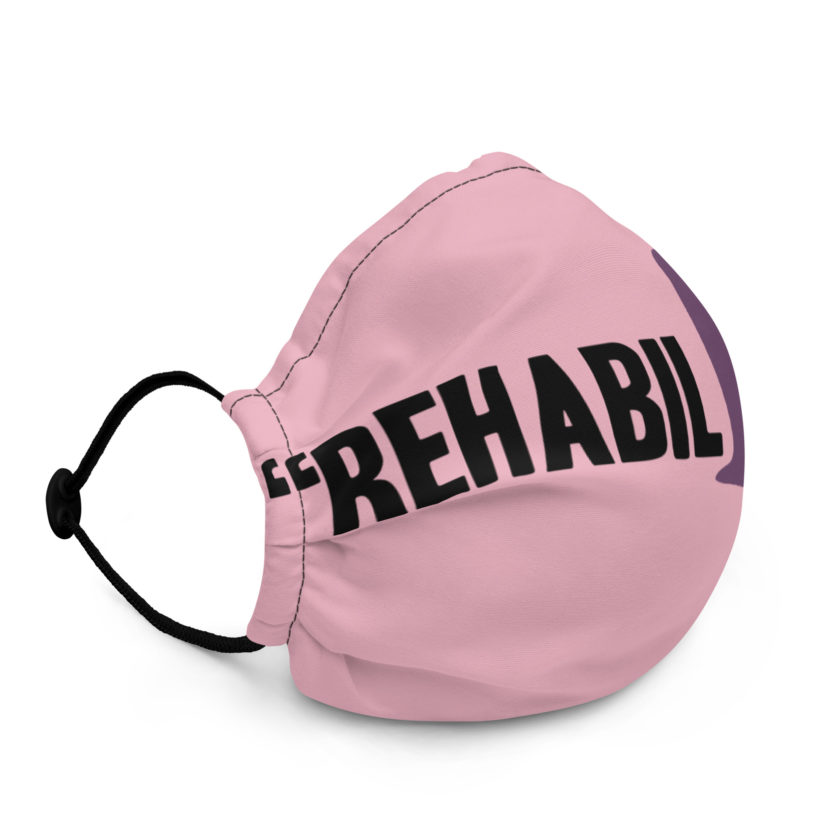 Rehabilitated -Idiocracy Premium face mask - Image 2