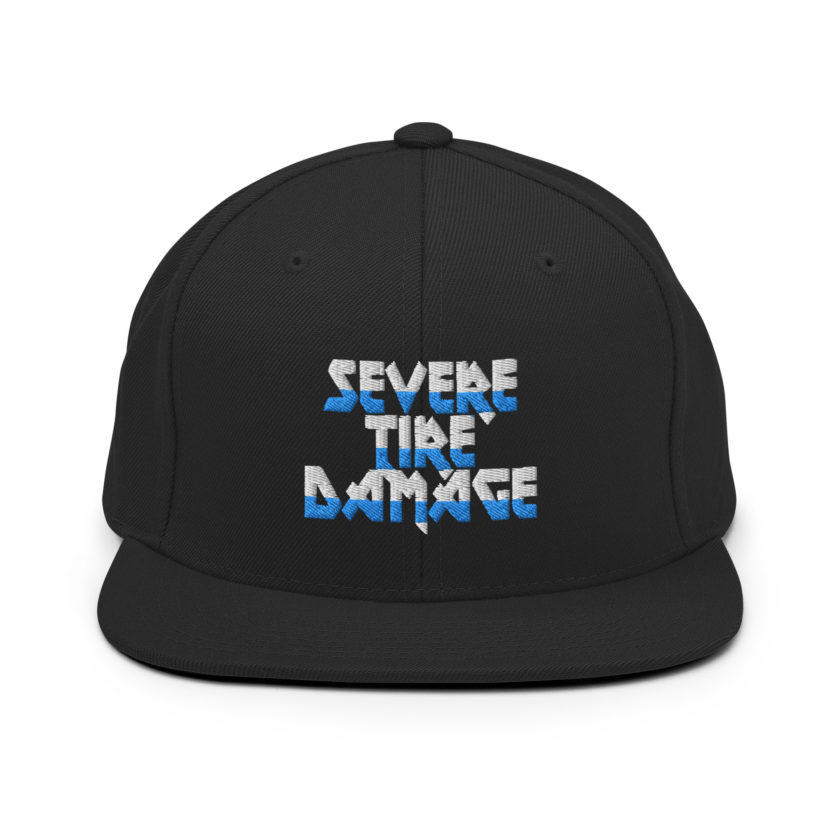 Severe Tire Damage -Mrs. Doubtfire Snapback Hat - Image 3