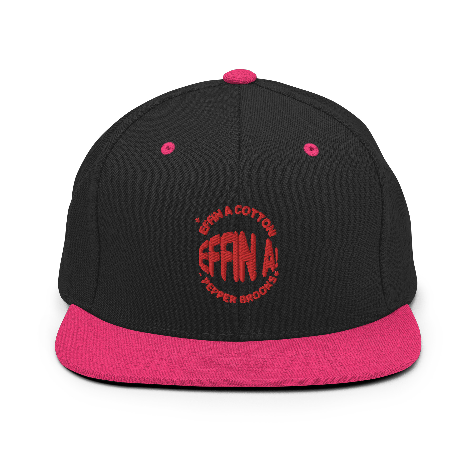 Effin A Cotton! Effin A! -Pepper Brooks, Dodgeball Snapback Hat - Image 4