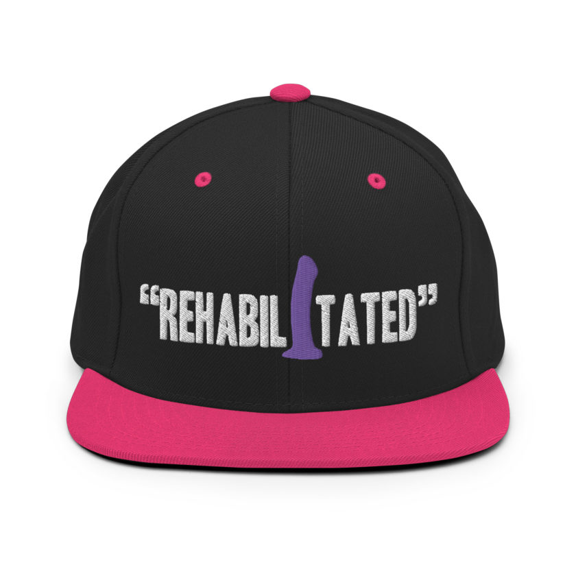 Rehabilitated -Idiocracy Snapback Hat - Image 5