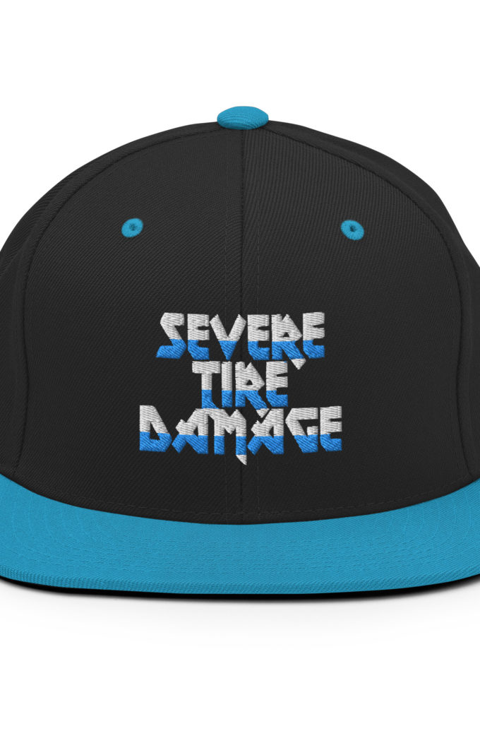 Severe Tire Damage -Mrs. Doubtfire Snapback Hat