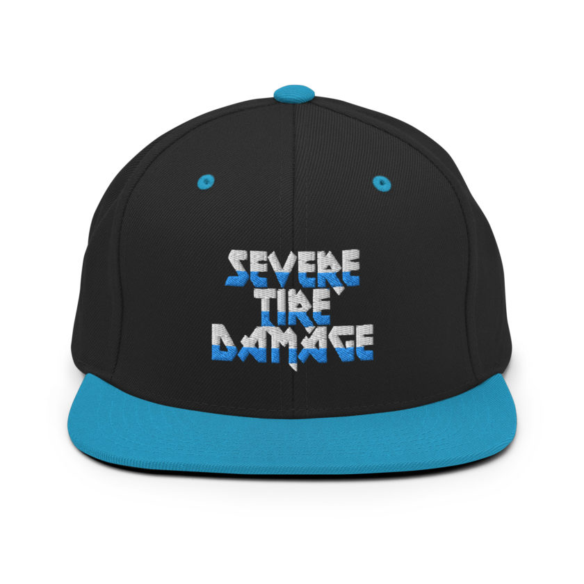 Severe Tire Damage -Mrs. Doubtfire Snapback Hat