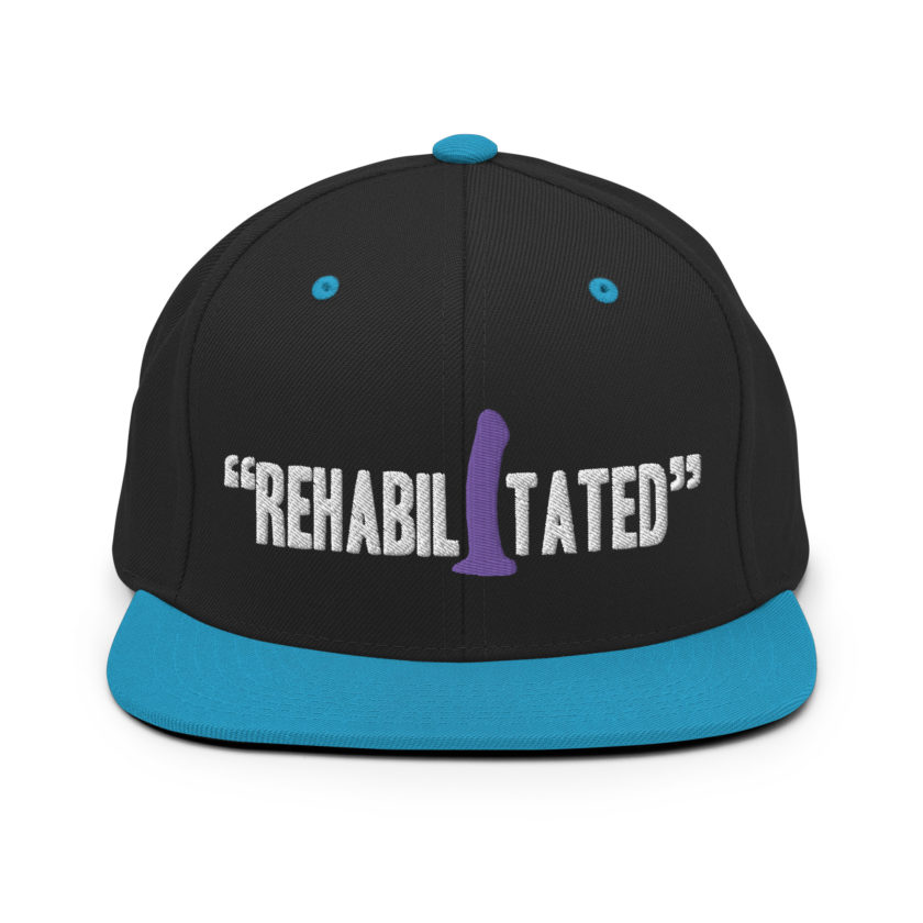 Rehabilitated -Idiocracy Snapback Hat - Image 6