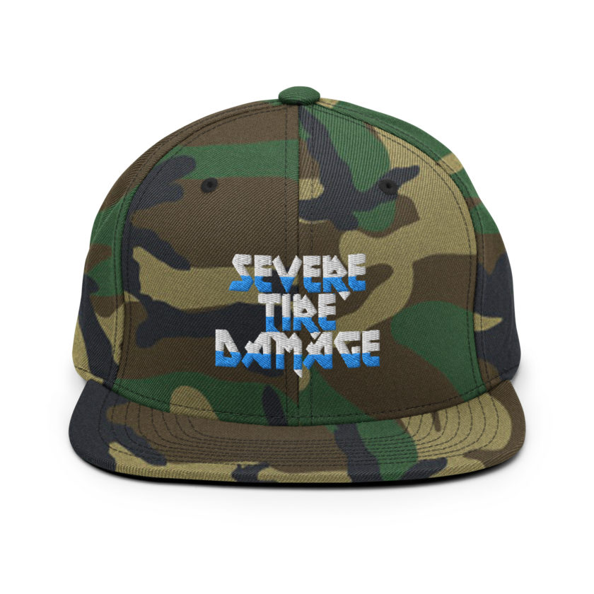 Severe Tire Damage -Mrs. Doubtfire Snapback Hat - Image 12