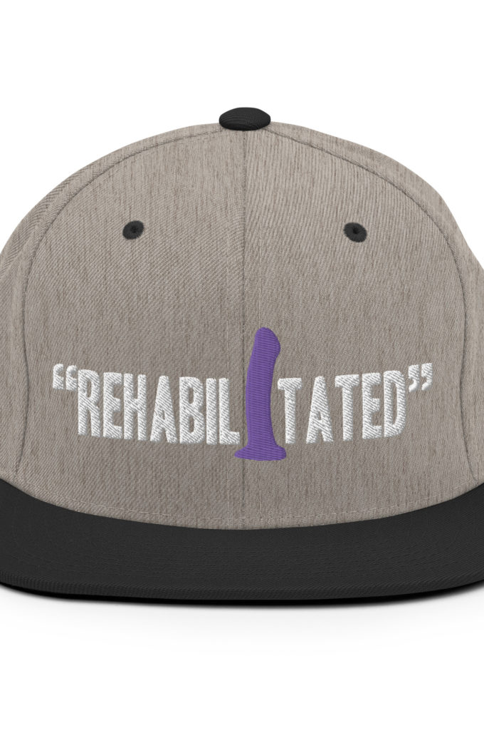 Rehabilitated -Idiocracy Snapback Hat