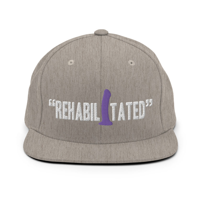 Rehabilitated -Idiocracy Snapback Hat - Image 18