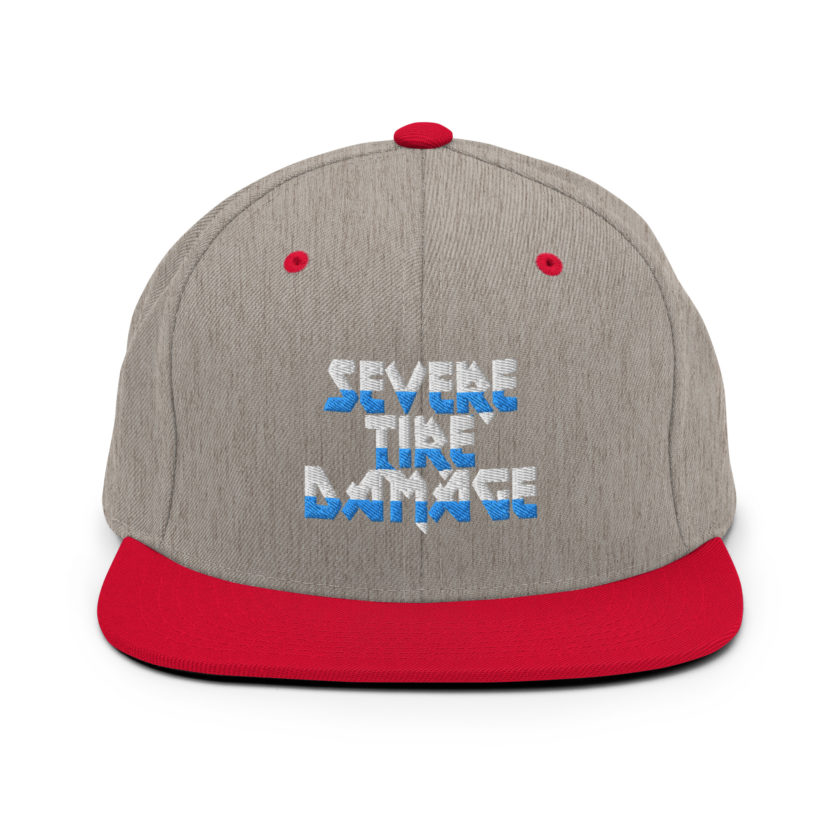 Severe Tire Damage -Mrs. Doubtfire Snapback Hat - Image 17