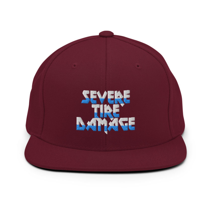 Severe Tire Damage -Mrs. Doubtfire Snapback Hat - Image 6