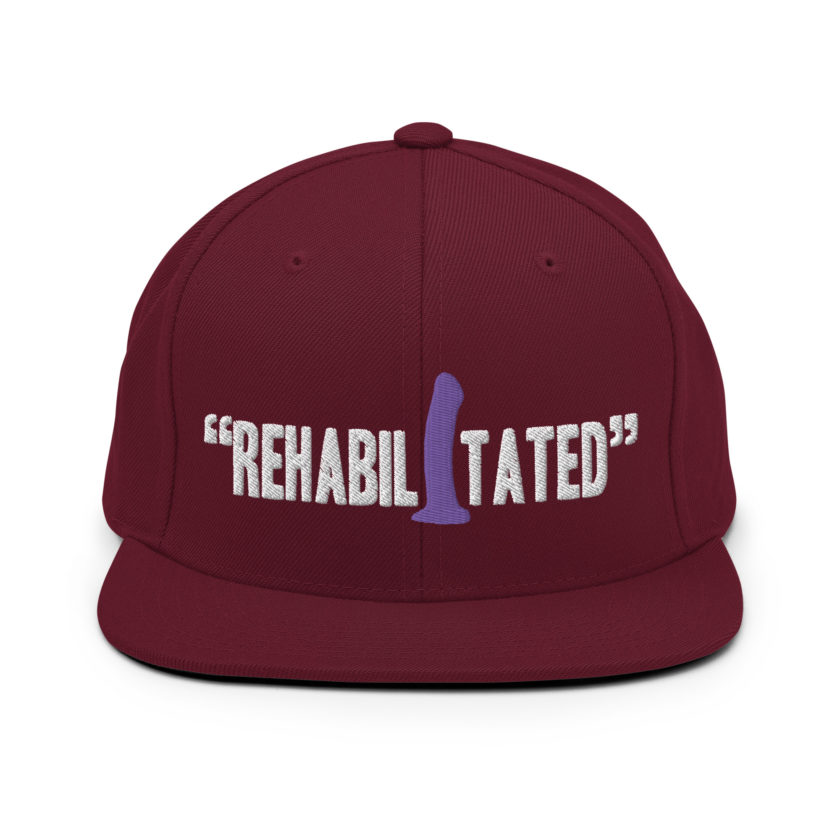Rehabilitated -Idiocracy Snapback Hat - Image 7