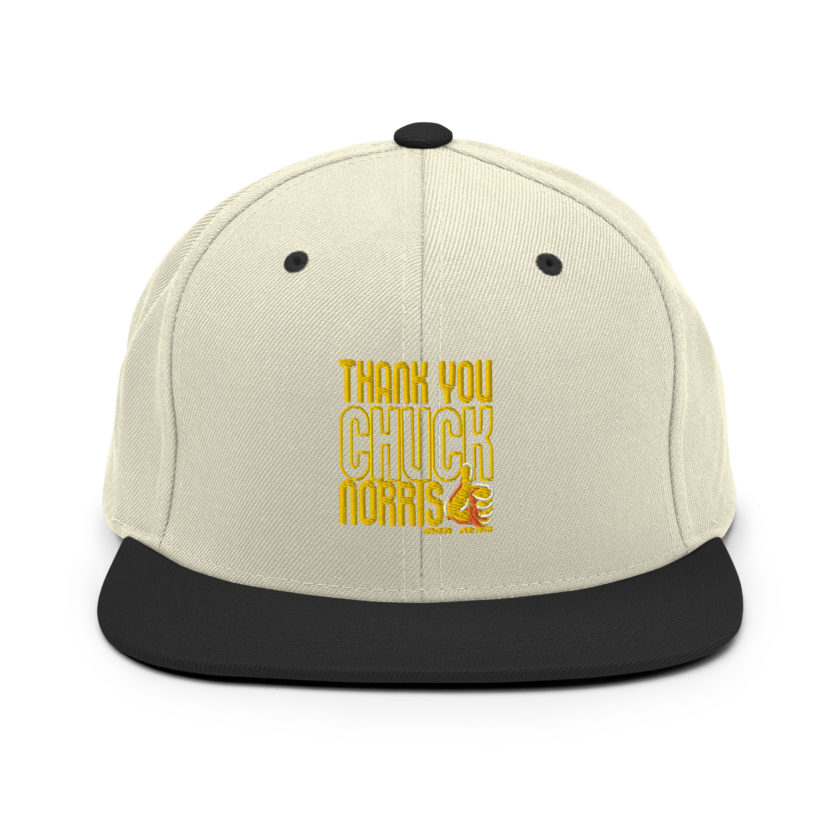 Thank you Chuck Norris. -Peter LaFleur, Dodgeball Snapback Hat - Image 19