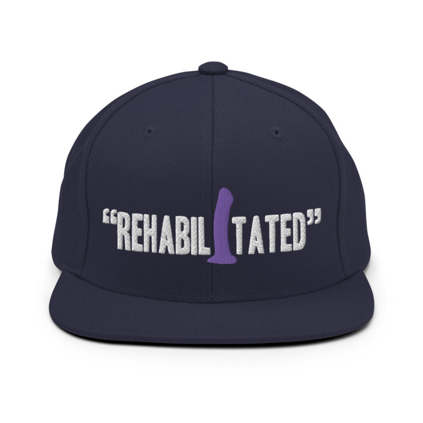 Rehabilitated -Idiocracy Snapback Hat - Image 9