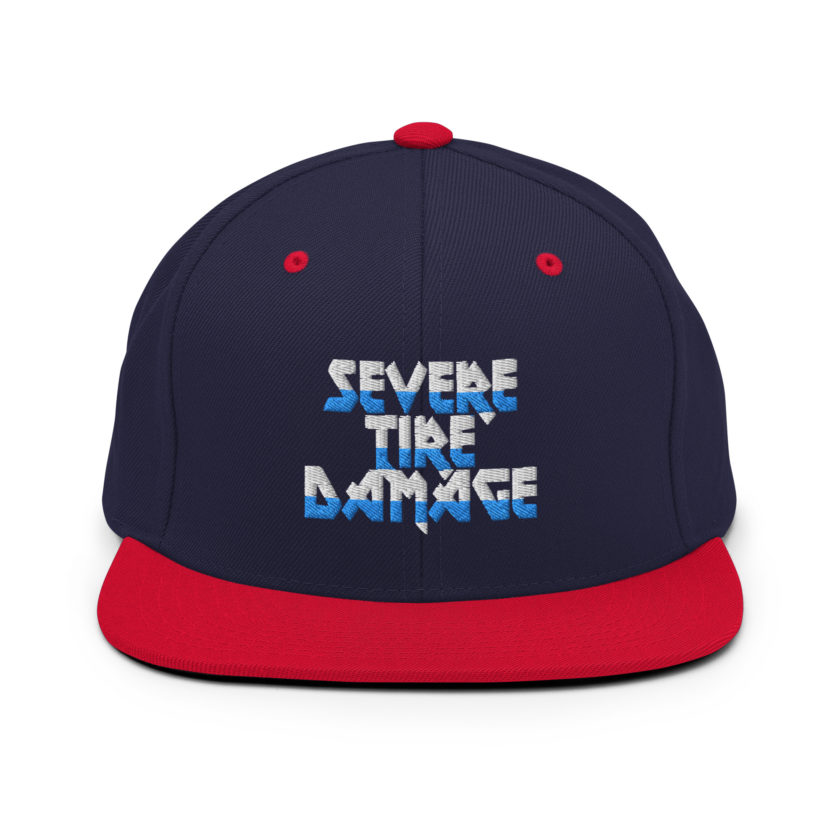Severe Tire Damage -Mrs. Doubtfire Snapback Hat - Image 9