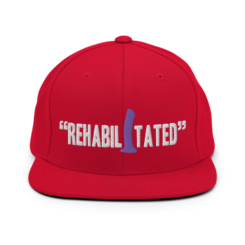 Rehabilitated -Idiocracy Snapback Hat - Image 12
