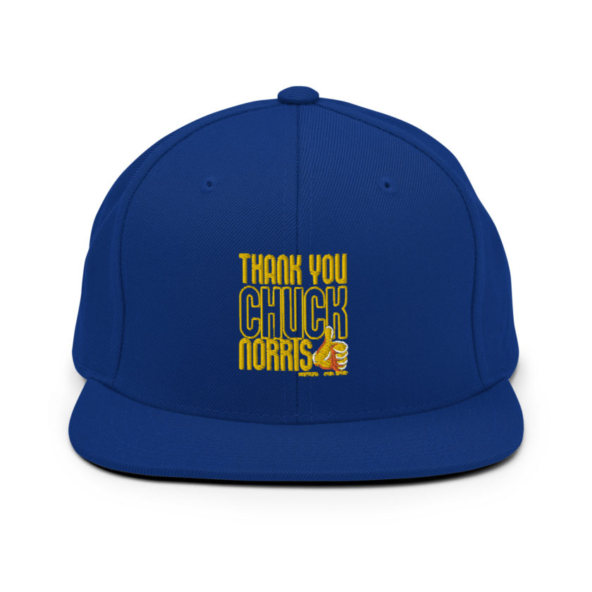 Thank you Chuck Norris. -Peter LaFleur, Dodgeball Snapback Hat - Image 7