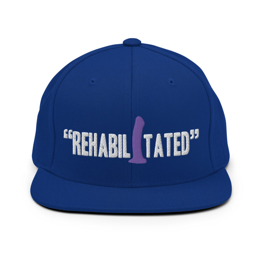 Rehabilitated -Idiocracy Snapback Hat - Image 8