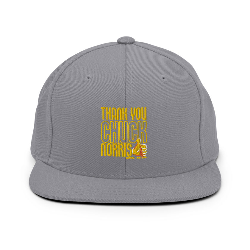 Thank you Chuck Norris. -Peter LaFleur, Dodgeball Snapback Hat - Image 14