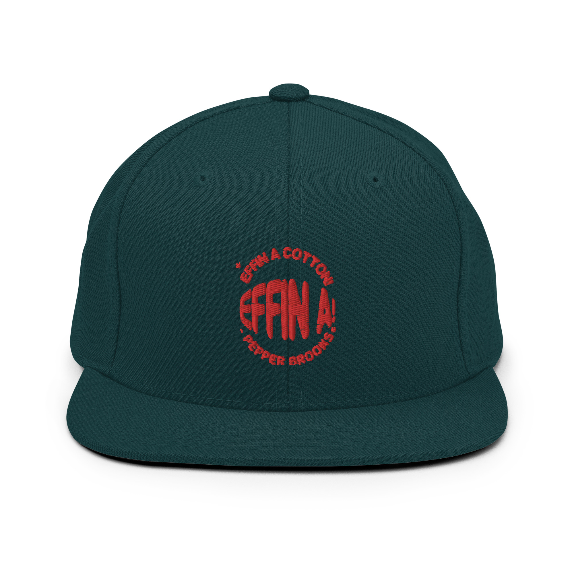 Effin A Cotton! Effin A! -Pepper Brooks, Dodgeball Snapback Hat - Image 10