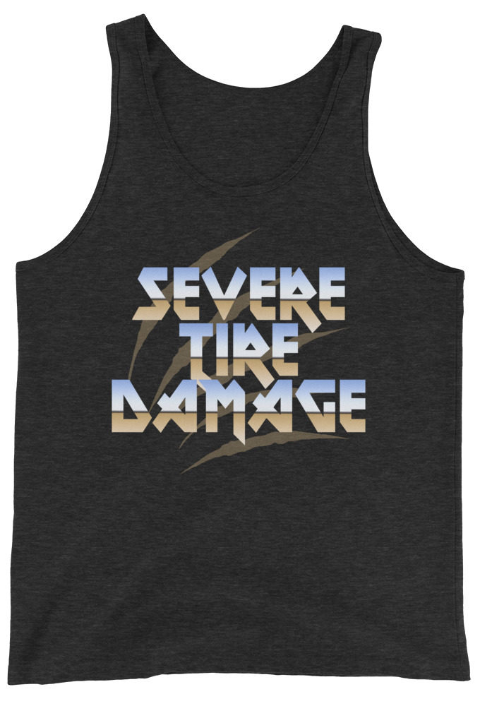 Severe Tire Damage -Mrs. Doubtfire Unisex Tank Top