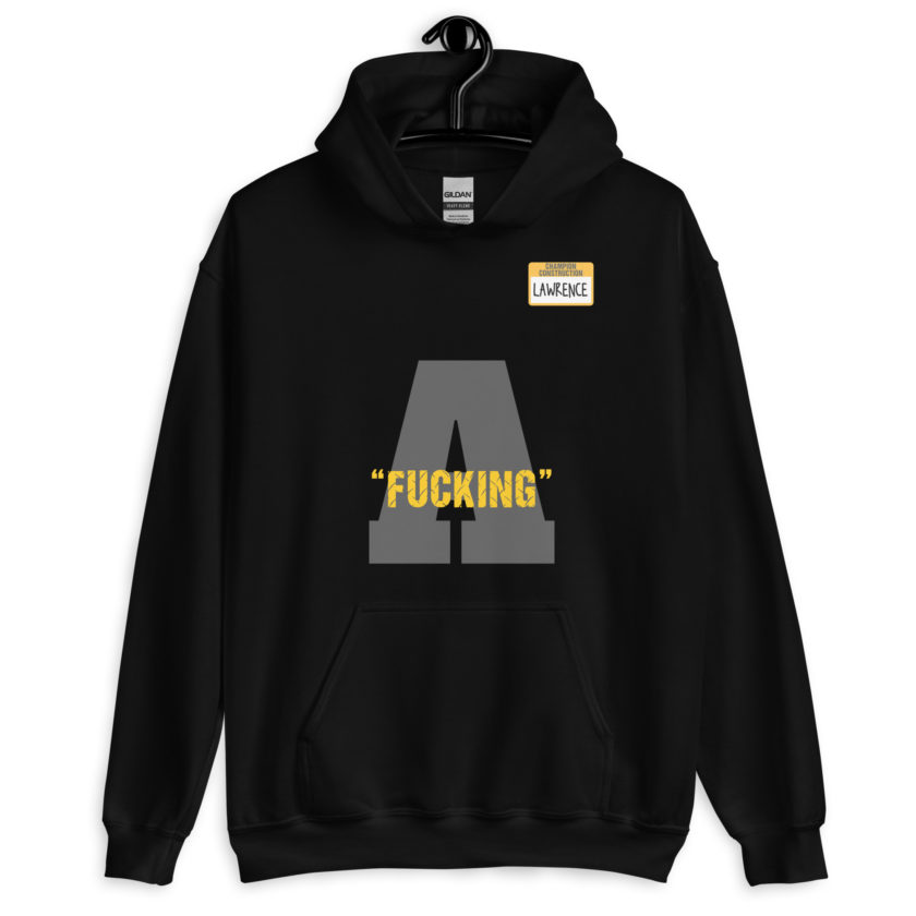 Fucking A -Lawrence, Office Space Unisex Hoodie - Image 2