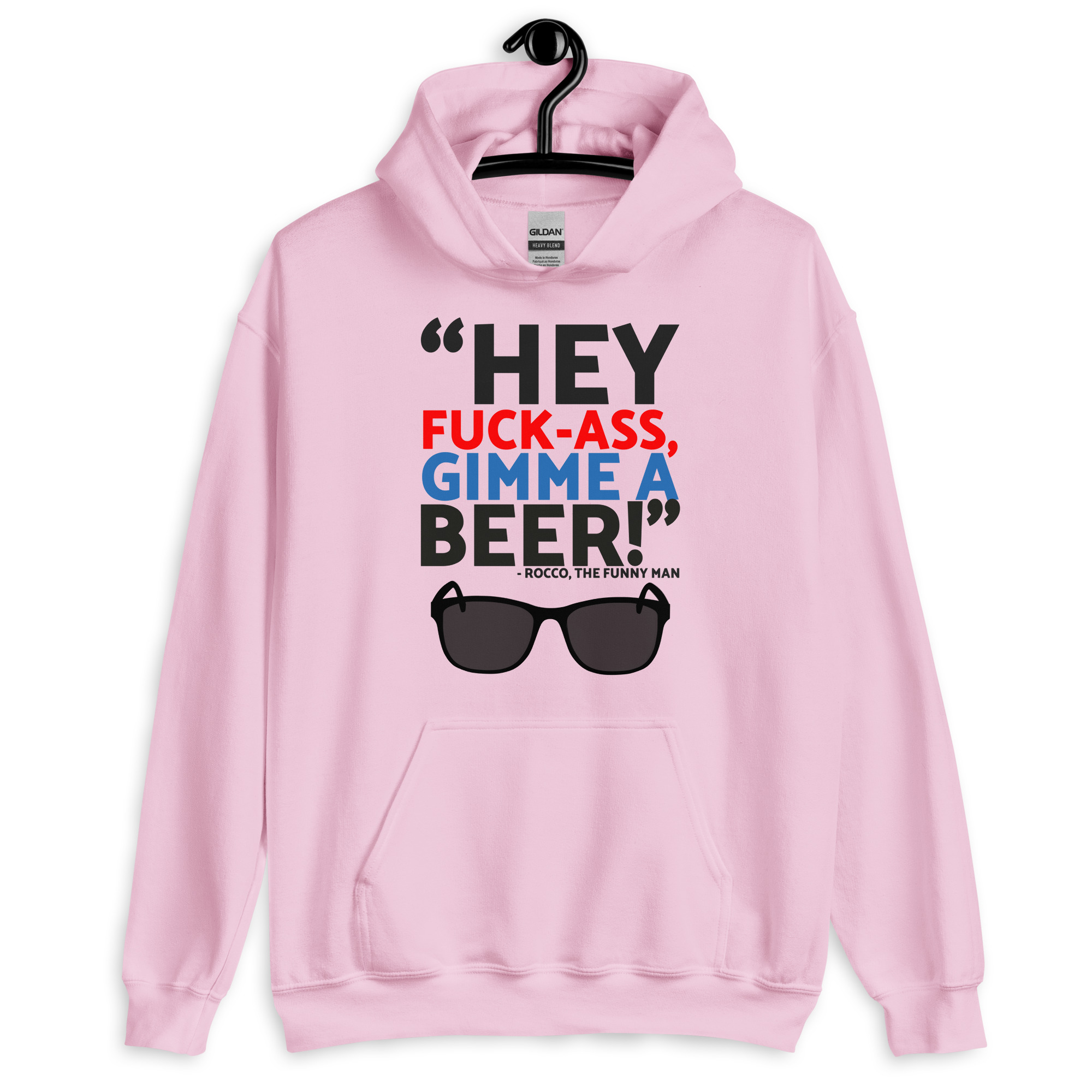 Hey Fuck-Ass, gimmie a beer! - Rocco, The Funny Man, The Boondock Saints Unisex Hoodie - Image 6