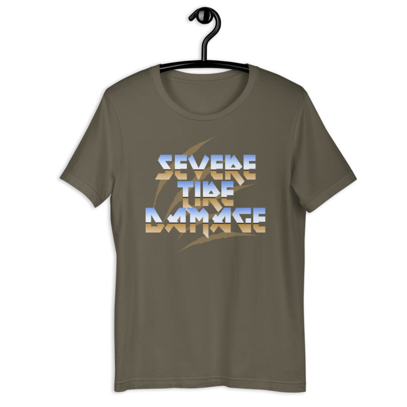 Severe Tire Damage -Mrs. Doubtfire Unisex t-shirt