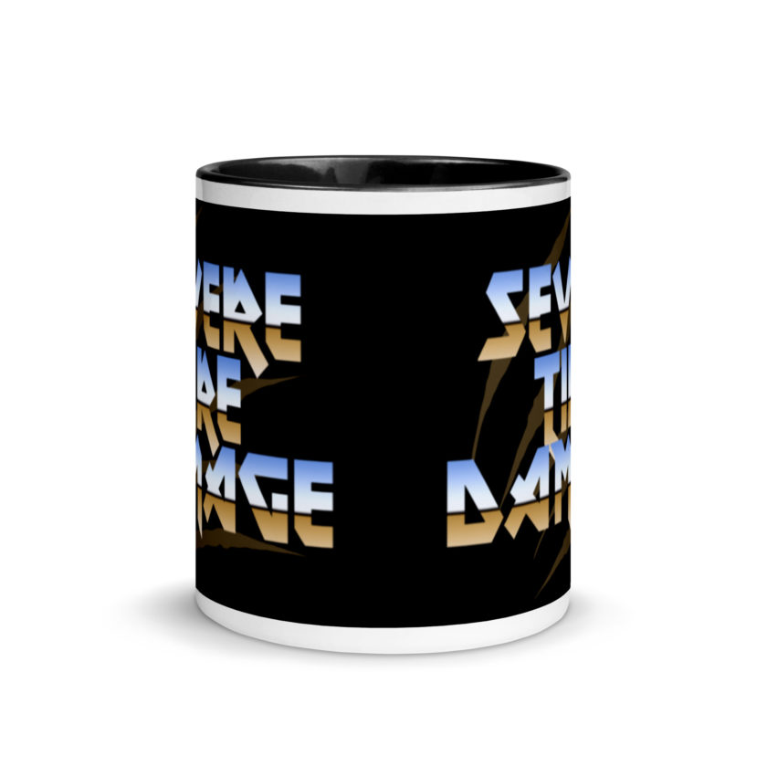 Severe Tire Damage -Mrs. Doubtfire Mug with Color Inside - Image 3