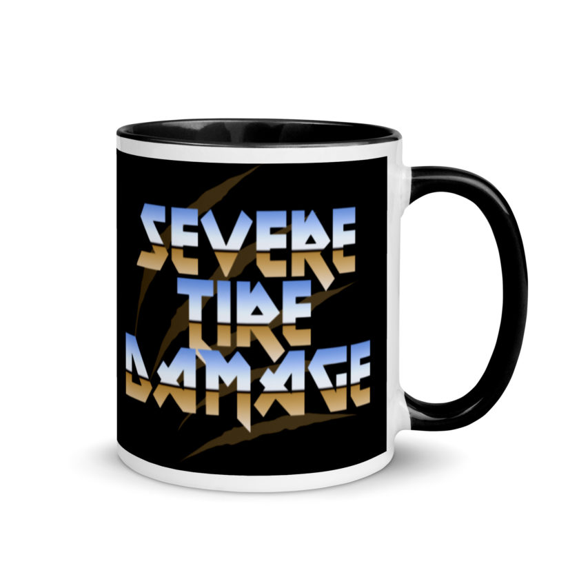 Severe Tire Damage -Mrs. Doubtfire Mug with Color Inside - Image 2