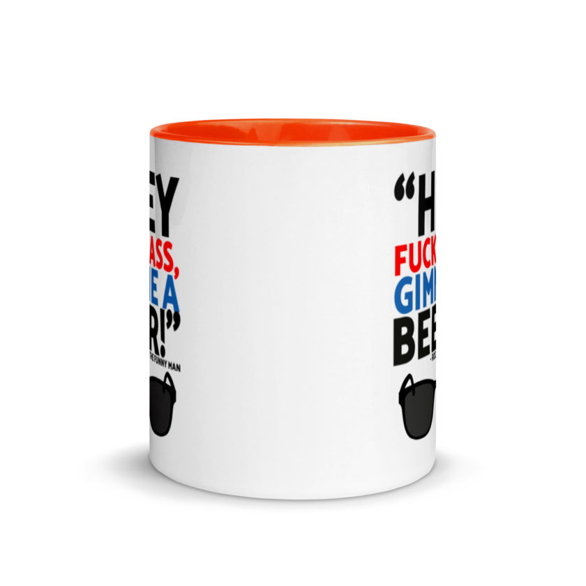 Hey Fuck-Ass, gimmie a beer! - Rocco, The Funny Man, The Boondock Saints  Mug with Color Inside - Image 8