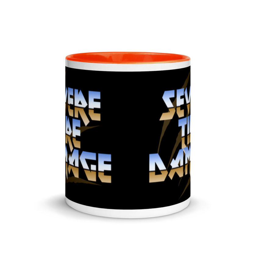 Severe Tire Damage -Mrs. Doubtfire Mug with Color Inside - Image 8