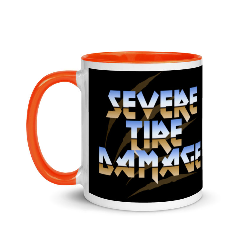 Severe Tire Damage -Mrs. Doubtfire Mug with Color Inside - Image 9