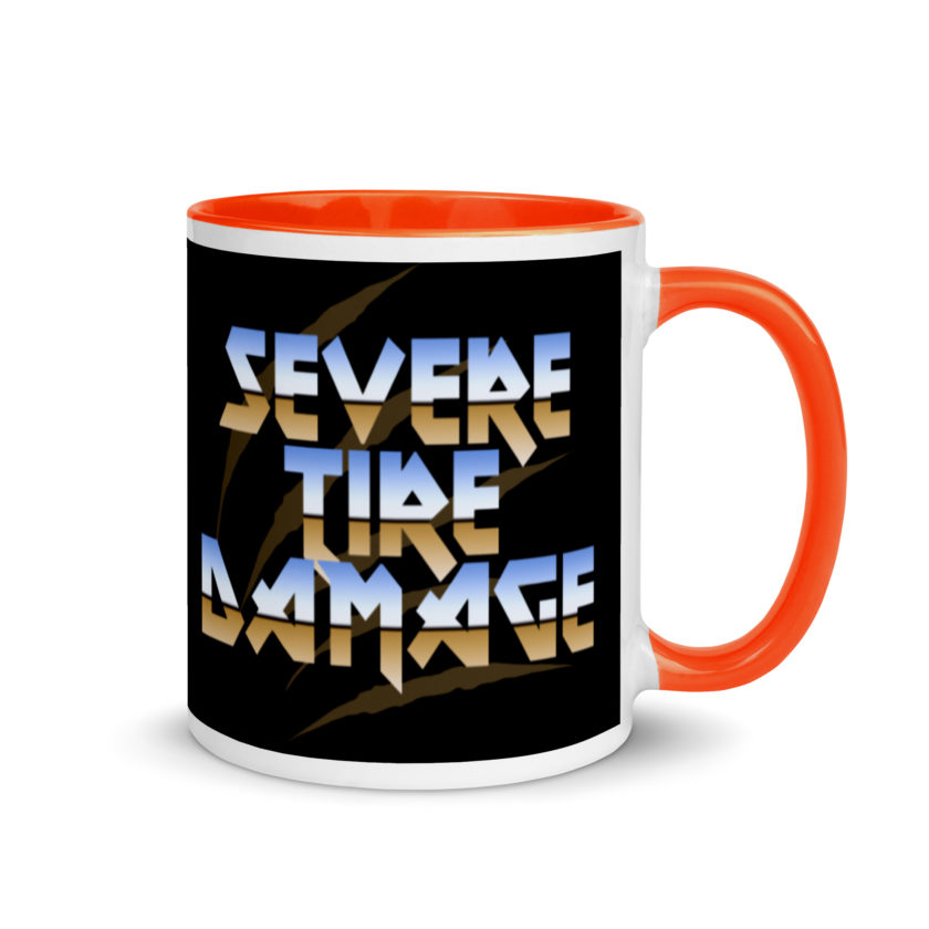 Severe Tire Damage -Mrs. Doubtfire Mug with Color Inside - Image 7